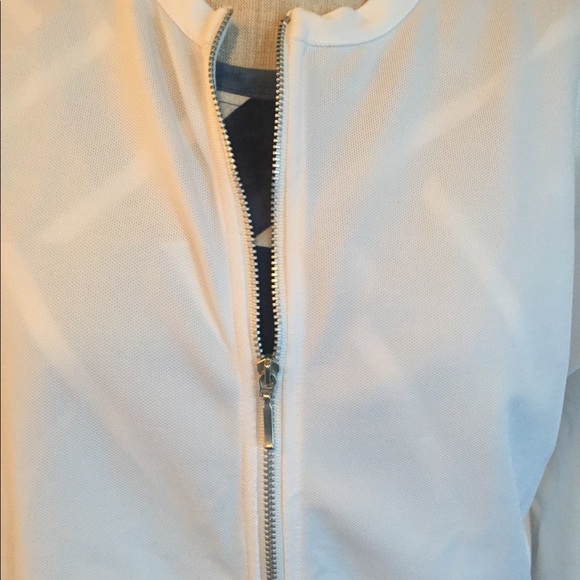 Zara TRF white bomber jacket - Picture 7 of 7